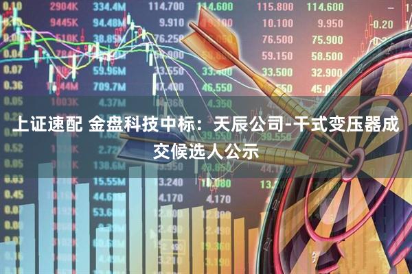 上证速配 金盘科技中标：天辰公司-干式变压器成交候选人公示